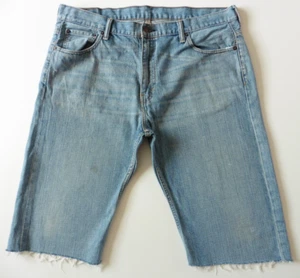 Pantalones cortos de mezclilla 52Levis 569 para hombre W36 azul Levi Strauss - Imagen 1 de 9