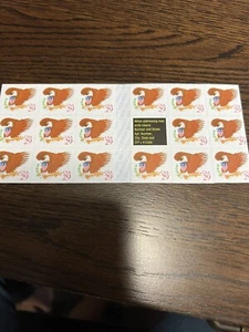 Scott# 2597a - booklet pane of 17 - Eagle and Shield -MNH - Picture 1 of 1