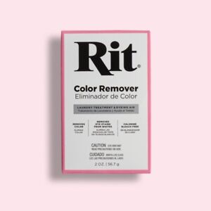 Rit Color Colour Remover Laundry Treatment Stain Remover White Predye Bleach 2oz