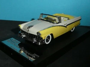 Ford Fairline Open Convertible 1956 Yellow/White Vitesse American Classics 1:43 - Picture 1 of 6