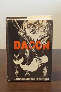 Dagon and Other Macabre Tales by H.P. Lovecraft 1965 1st Edition HC DJ - Picture 1 of 12