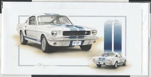 DRUCK FORD MUSTANG 350GT 350 GT CARROLL SHELBY CHRIS DUGAN ATEMBERAUBENDE KUNST - Bild 1 von 6