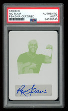 Ric Flair PSA 2015 Leaf Pop Century 1/1 Auto Yellow Print Plate Card HOF