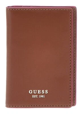 GUESS estuche de tarjetas Card Holder Cognac - Imagen 1 de 3