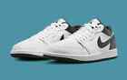 Nike Air Jordan 1 Low "White/White/Black" Men's Shoes