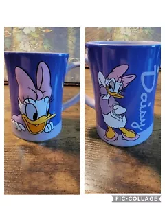 Daisy duck disney store coffee mug cup collectible authentic 3D Peeking Purple - Picture 1 of 12