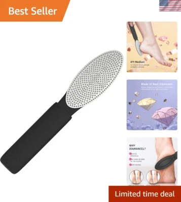 Tampón para pies Premium Diamond Rasp - grano medio para un mantenimiento saludable de la piel Foto 1 de 4