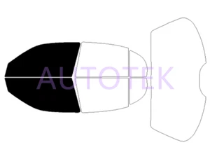 PreCut Film Front 2 Door Windows Any Tint Shade For Lincoln Continental 1995-02 - Picture 1 of 7