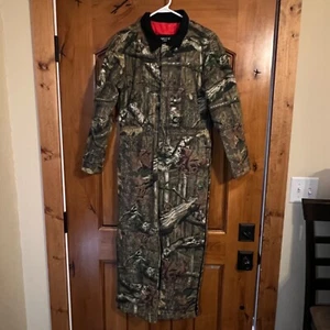 Mossy Oak Coveralls Walls Kidz Grow System Size L Breakup Infinity Insulated - Picture 1 of 22