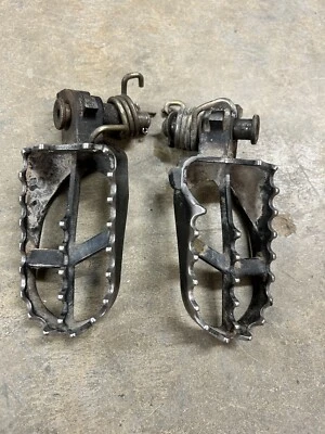 Yamaha Wr 250f 400f 426f 2001-2006 estriberas OEM reposapiés 1999-2003 Yamaha Yz 125 Foto 1 de 4