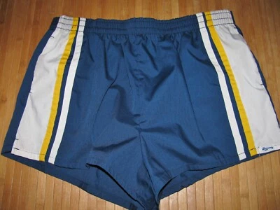 Traje de baño LAGUNA BAÚLES Talla XL Traje de baño DE COLECCIÓN Pantalones cortos AZUL MARINO Blanco AMARILLO Foto 1 de 4