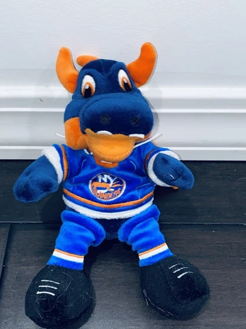 New York Islanders Sparky Dragon Plush Doll NHL Mascot Forever Collectibles NY S Cover