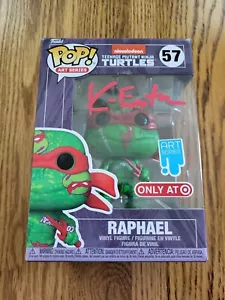 Funko Pop! Serie de Arte - TMNT: Raphael #57 - Objetivo - Firmado por K. Eastman - Imagen 1 de 9