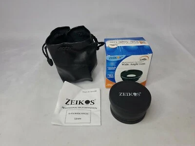 New Zeikos Pro HD Wide Angle 58mm .45x Camera Lens With Macro - Image 1 of 4