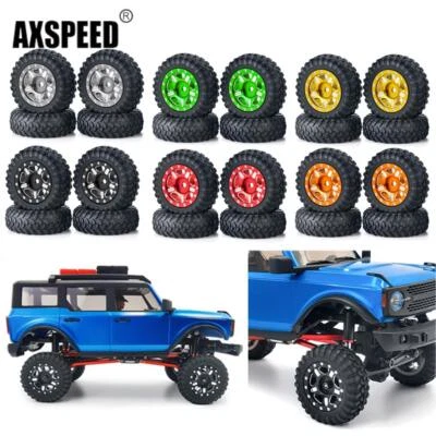 AXSPEED RC Auto 1:18 Kyosho Rad Felge Reifen Jimny Mini 4X4 Upgrades 1/24 SCX24 - Bild 1 von 4