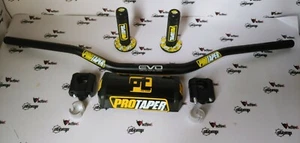 Pro Taper Motocross Enduro Lenker, Griffe, Pad und Klemmen lange Stangen FATBAR - Bild 1 von 7
