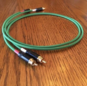 3 Ft. JMB CABLE CO. Audiophile Rca Cables Gold Reference Standard Interconnect - Picture 1 of 5
