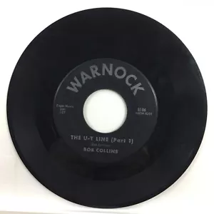 Bob Collins The UT Line Part 1 Part 2 45 rpm Vinyl Record G G - Picture 1 of 9