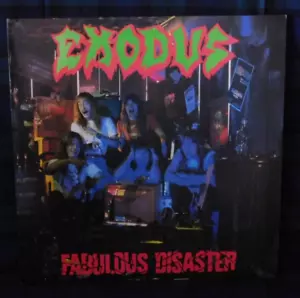 Exodus Fabulous Disaster 12" vinyl album 1988 - Imagen 1 de 4