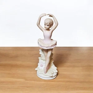 Vtg Lefton China Porcelain Ballerina Figurine Hand Painted 05099 Pink Ballet - Picture 1 of 12