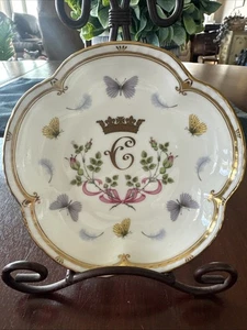 Bandeja de cinco pétalos Royal Crown Derby Princesa Charlotte - Edición limitada - Imagen 1 de 2