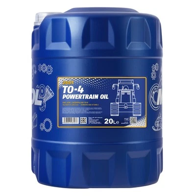 Aceite de transmisión 20 (1x20) litros Mannol TO-4 SAE 10W para CATERPILLAR TO-4, KOMATSU - Imagen 1 de 3
