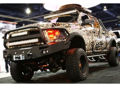 Fab Fours DR10-A2950-1 Select 10-18 Ram 2500/3500/4500/5500 Winch Bumper Guard Foto 1 de 3