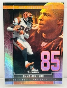2004 Fleer Showcase Chad "Ochocinco" Johnson Bengals #60 Holo Foil - Picture 1 of 2