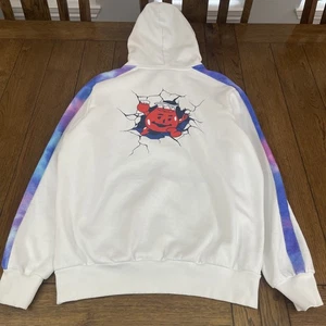 PUMA X KOOL-AID Collaboration Hoodie Sweater White Limited size Large RARE Read - Picture 1 of 12