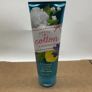 Bath & Body Works crema corpo in cotone trasparente e limonata 8 oz - Foto 1 di 6