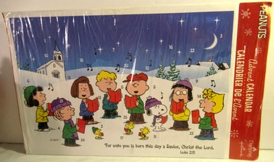 Vintage Hallmark Peanuts Advent Calendar MIP - Image 1 of 4