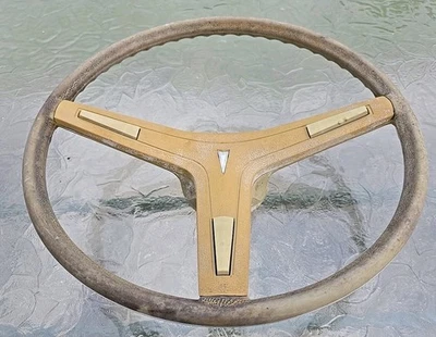Pontiac 1969 1970 1971 1972 1973 1974 GTO Firebird Lemans Steering Wheel GM  - Image 1 of 4
