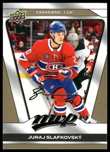 2025-26 Upper Deck MVP #52 Juraj Slafkovsky Gold Script - Picture 1 of 2