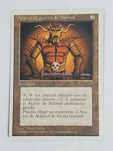MTG Ashnod's Battle Gear (Spanish 4th Edition (WB)/Artifact/U) - BGM - Picture 1 of 2