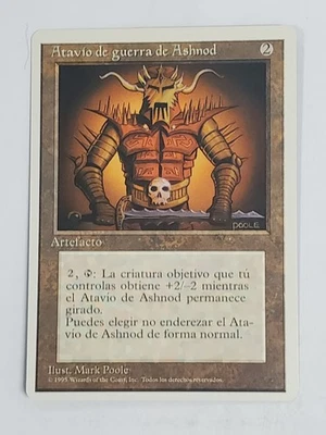 MTG Ashnod's Battle Gear (Spanish 4th Edition (WB)/Artifact/U) - BGM - Image 1 of 2
