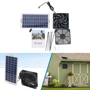 Sustainable Solution 12V Solar Ventilator Designed to Enhance Air Outdoors - Bild 1 von 12