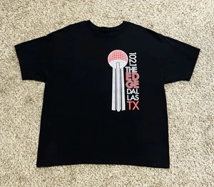 Vintage 102.1 The Edge Dallas TX Promotional T Shirt Mens XXL - Picture 1 of 6