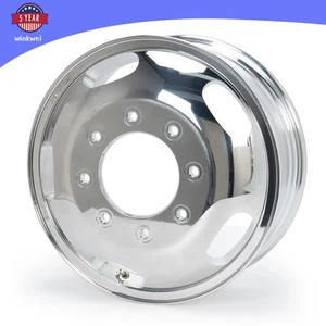 17" x6.5"  Wheel Rim For 2005-2020 Ford F-350 DRW Dually Front Polished Rim 3618 - Picture 1 of 16