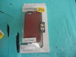 Otterbox Symmetry Burgandy Iphone 5/5S/SE OPEN BOX 77-52963 - Picture 1 of 2