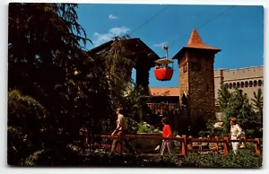 Disney World Postkarte Skyway über dem magischen Königreich Florida FL UNP - Bild 1 von 2