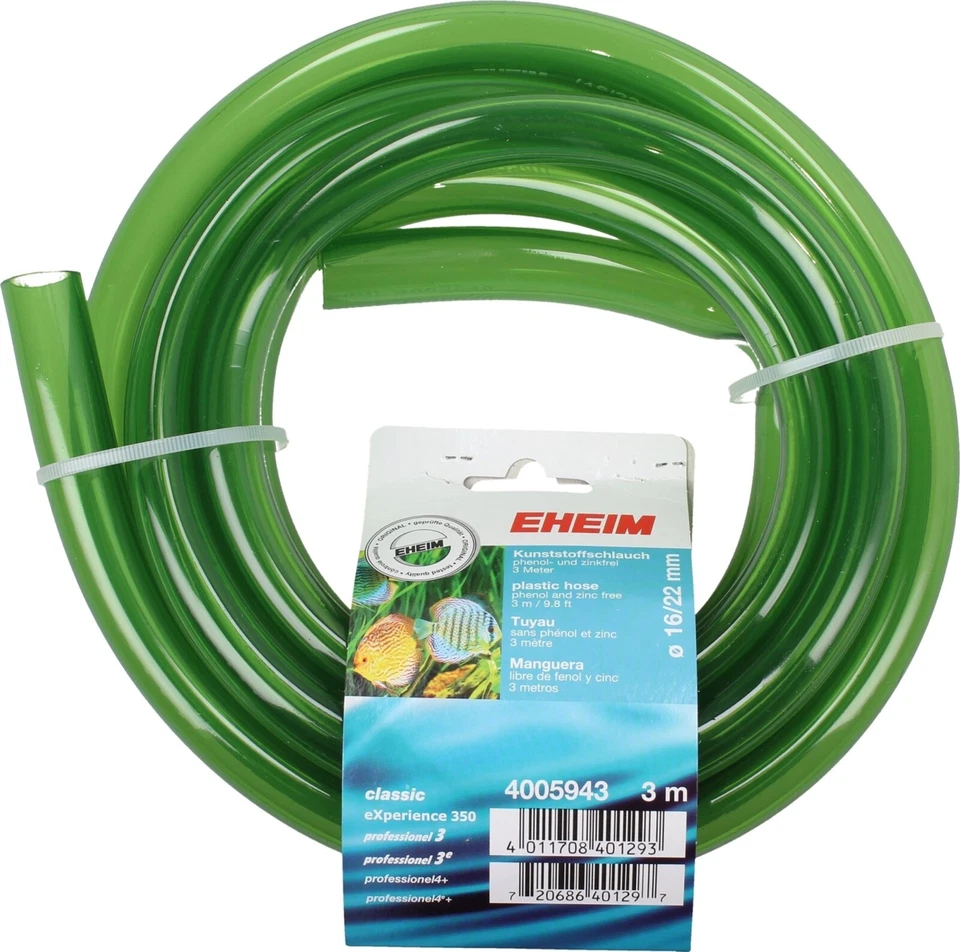 EHEIM 4004943 12/16mm Tubo Verde 3M Rollo Tubo Manguera Plástico OEM Pieza Acuario Foto 1 de 1