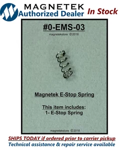 Magnetek E-Stop Spring #0-EMS-03 - Transmisor remoto Flex 4EX2 6EX2 8EX2 12EX2 - Imagen 1 de 1