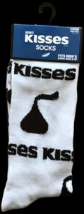 Geniales calcetines Hershey's Kisses estampado divertido novedad calcetines crew para hombre y mujer - Imagen 1 de 2