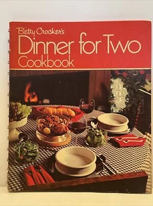 1973 Betty Crocker's DINNER FOR TWO Spiral Hardcover Cookbook  First Printing - Picture 1 of 6
