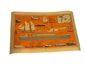 Póster de carta náutica Tobermory Lake Ships de colección 35" x 23" - Imagen 1 de 7