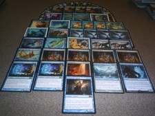 MTG Magic ARCANE TUTELAGE DECK Denial Sphinx's Faerie Custom Blue LOT Control