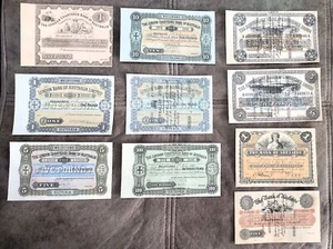 Reprint on paper with W/M Set-A 1874-1910 Australia Free Shipping !!! - Picture 1 of 13