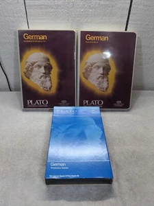 LOT Plato German Computer Based Education Big Box Apple II 5.25" Floppy 1983 - Picture 1 of 16