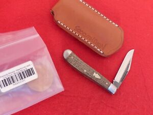 Northwoods Gladstone hawthorn jack clip burlap micarta knife mint