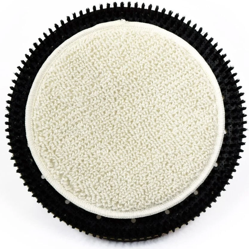 MALISH 14" CIRCLE SHAPE CARPET BONNETS FOR 17" BONNET-LOK II DRIVER (CASE OF 6) - Image 1 of 1